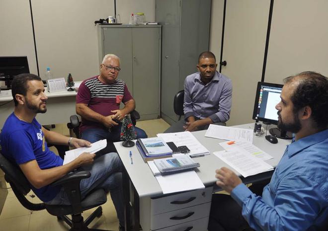 Reunião de vereadores na Procuradoria Jurídica 