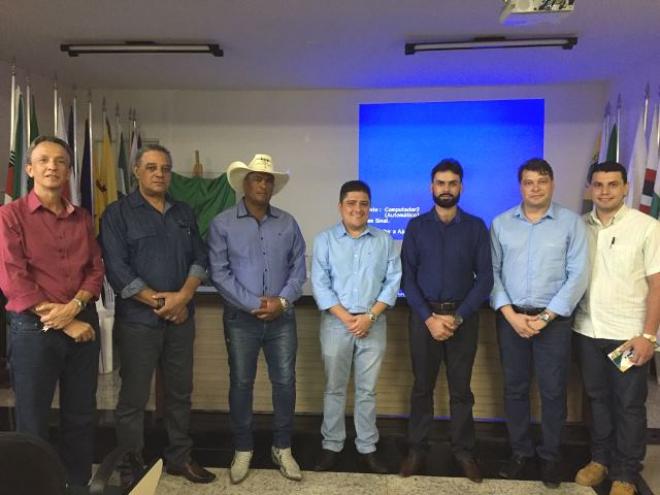 Leandro Ricco; Carlos Aquino, Marlon Dalta, José Maria, Beto Cavaleiro, Lelis Braga e Leandro Xingó