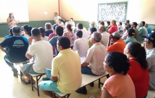 Cerca de 100 proprietários rurais do Cocais de Cima participaram de um encontro realizado pelo Departamento de Meio Ambiente