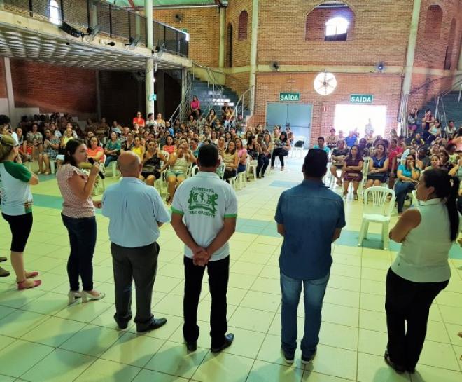 Nacife Menezes e mais 4 vereadores representaram a Câmara de Belo Oriente