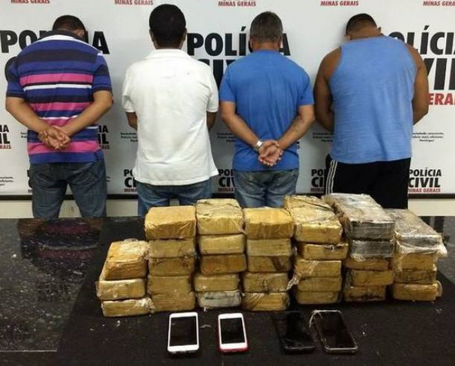 A organização criminosa é investigada há dois meses e a cocaína seria distribuída em Ituiutaba