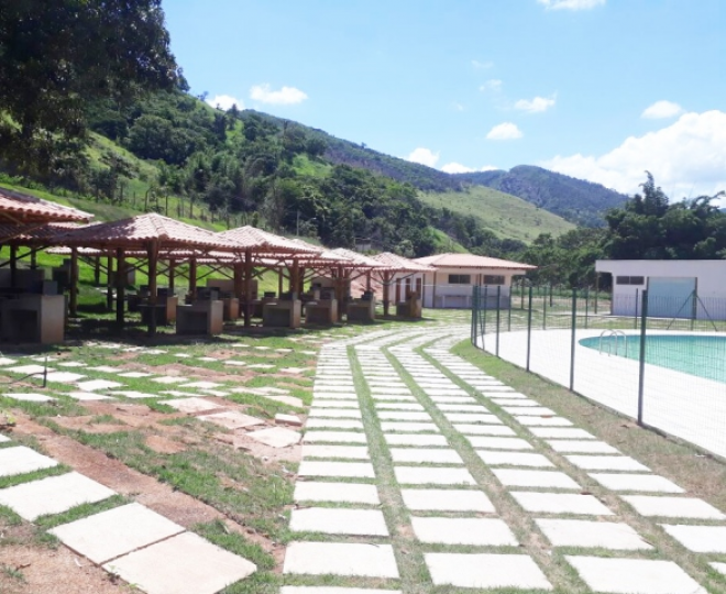 Sede recreativa de clube dos comerciários está localizada no distrito de Barra Alegre, em Ipatinga