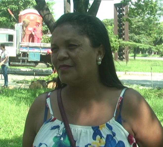Adriana Rodrigues lembrou acidentes que presenciou no local 