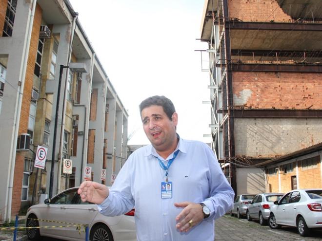 Marcos Vinícius ainda ressaltou a conclusão do edifício atrás do paço municipal