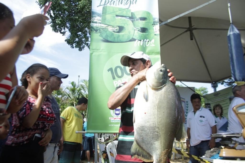 Os que pescarem os maiores peixes serão premiados 