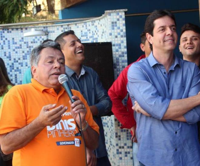  Luiz Carlos Miranda e Dinis Pinheiro durante atividade na região
