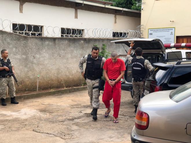 Preso em um condompinio, em Belo Horizonte, Fernando Caetano da Silva, de 23 anos, é acusado de um homicídio em São Sebastião do Anta