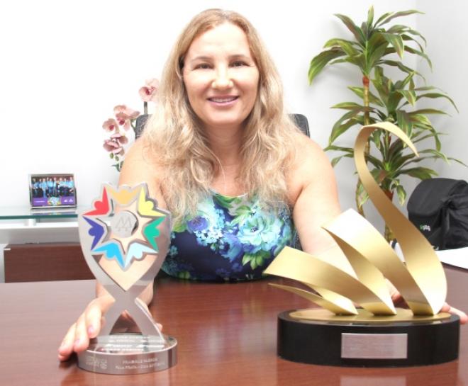 Zélia Maria Alves Rabelo afirma que o reconhecimento nacional engrandece o trabalho feito no Vale do Aço