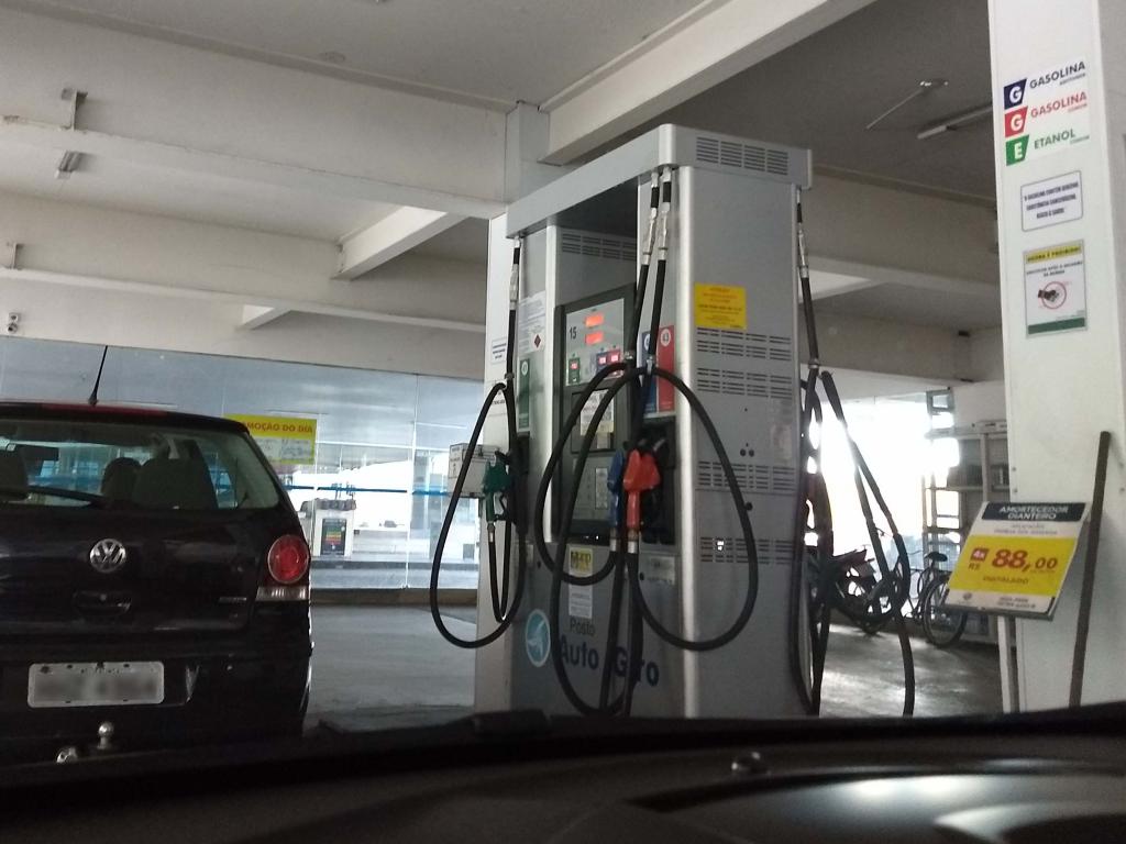 No fim de semana gasolina era vendida em Ipatinga a preços que variavam de R$ 4,50 a R$ 4,59