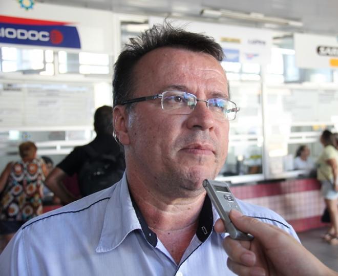 Luiz Carlos Chamon é gerente do terminal rodoviário de Ipatinga