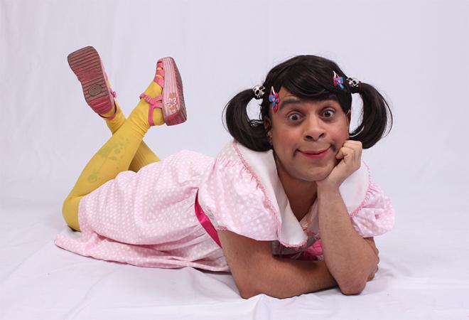 Eraldo Fontiny dá vida à impagável personagem Lili