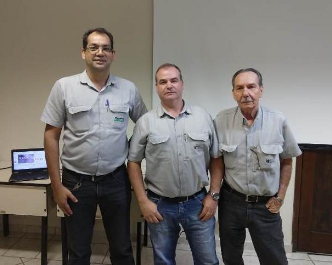 Carlos Amado, Márcio Amado e Gilson Ulhoa são diretores da Vamservice