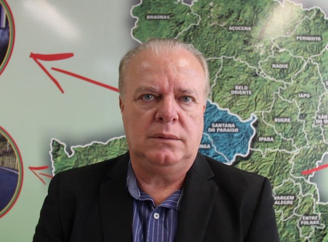 Carlos Mafra diretor geral da Agência de Desenvolvimento da Região Metropolitana do Vale do Aço 