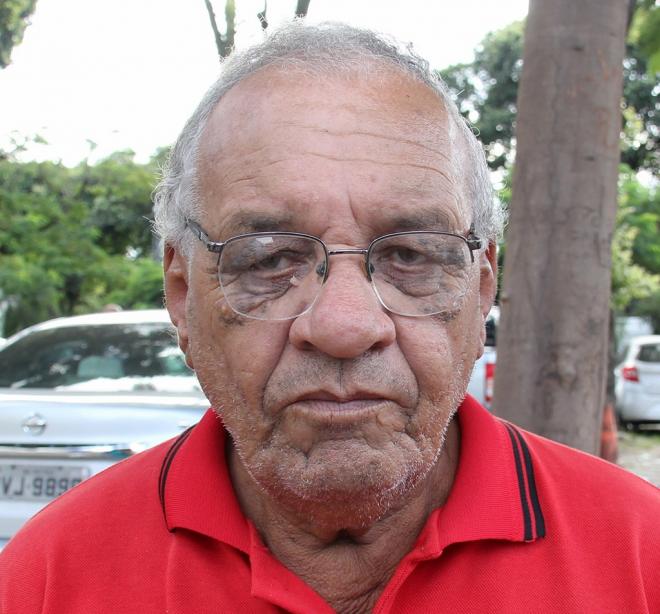 O aposentado Antônio Rosa