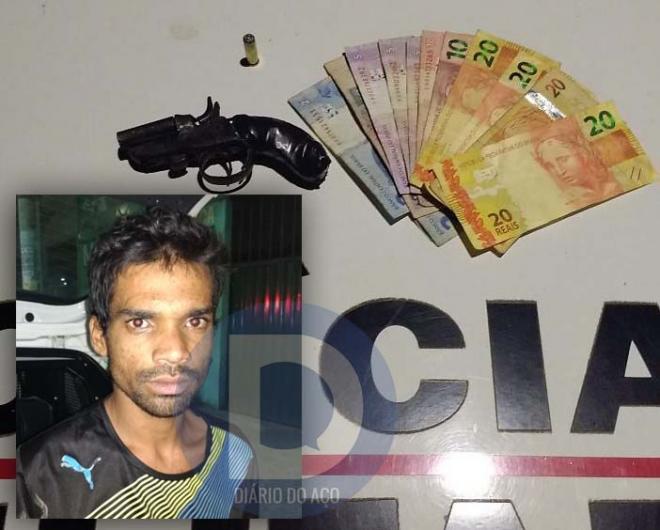 André Rodrigues Nascimento, o Coringa, de 22 anos, preso mais uma vez 