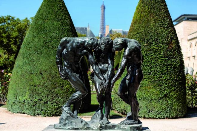 O Museu Rodin guarda mais de seis mil obras de arte de Auguste Rodin