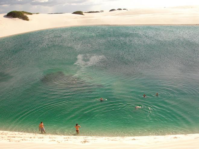 Lagoas estão cheias com temporada de chuva intensa no primeiro semestre, no estado do Maranhão