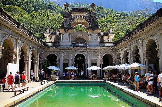 Parque Lage, no Jardim Botânico, Rio de Janeiro 