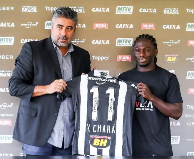 Chará chega ao Atlético credenciado a buscar vaga no time titular