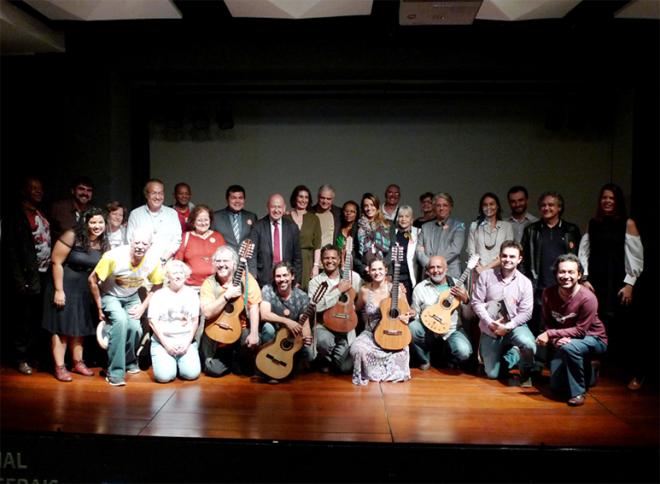Violas e violeiros celebraram no show em Belo Horizonte