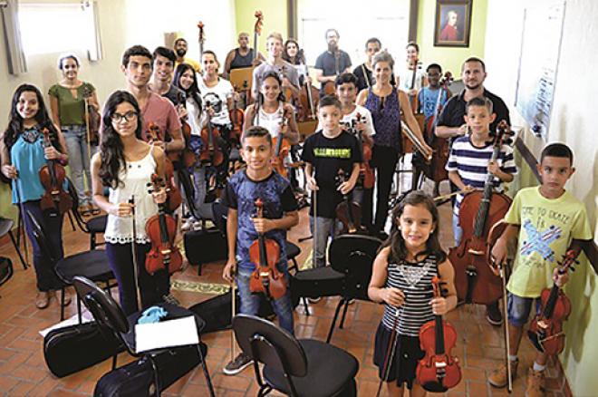 Orquestra de Câmara de Itaúna, contemplada no Fundo Estadual de Cultura