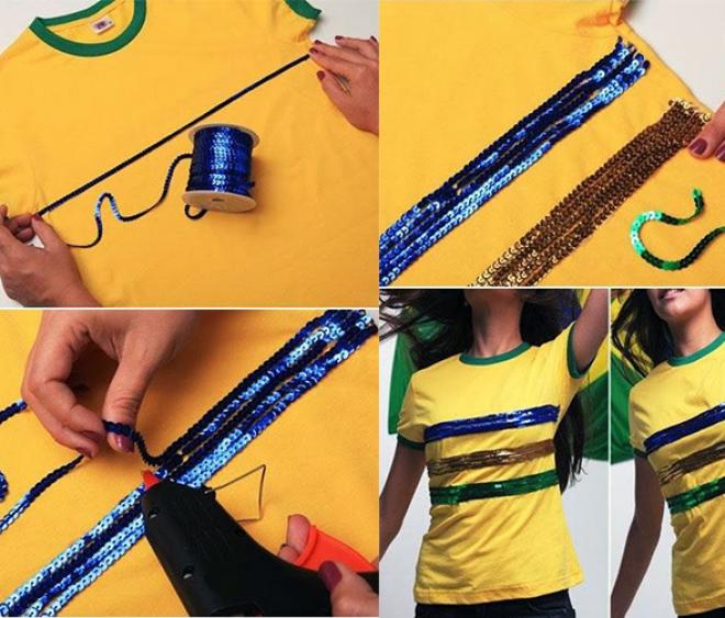 Por falar em comemoração e brilho, os paetês não podem faltar, não é mesmo?