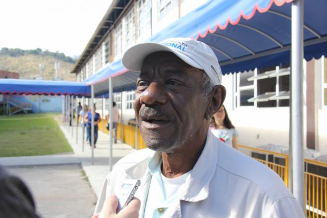 Lázaro Roberto Benjamin, 69 anos, aposentado