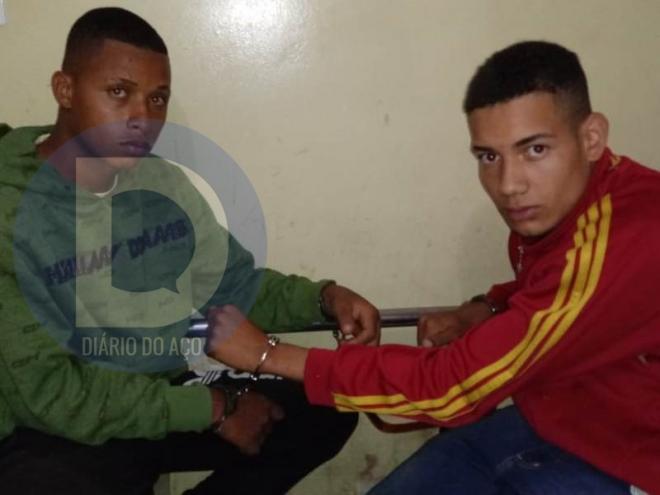 João Bispo e Wenderson Marcos foram presos dentro da casa das vítimas, em Cava Grande