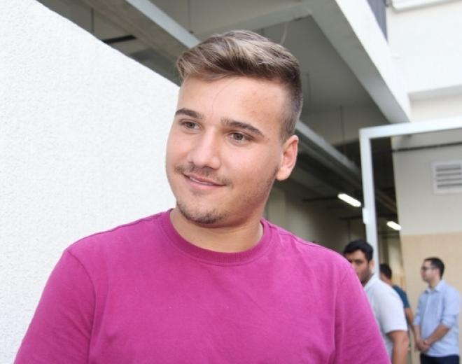 Estudante, Rodolfo Peixoto, acredita que IFMG é um ganho para toda a população do Vale do Aço