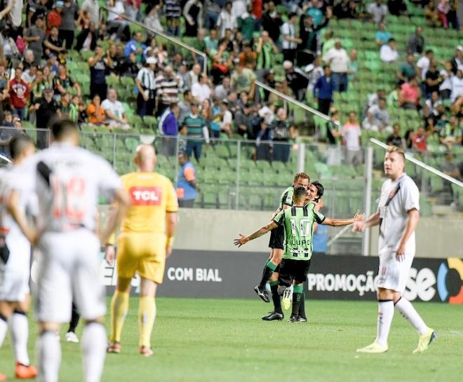 Com a vitória sobre o Vasco da Gama, América subiu para a nona colocação 