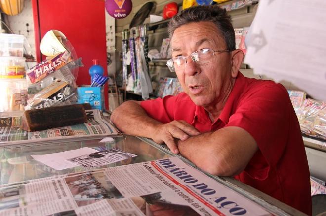 Geraldo acredita que o Diário do Aço integra as notícias nacionais com o meio local