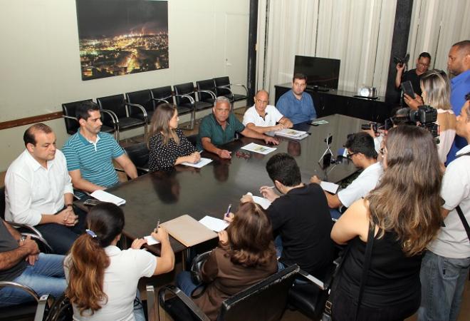 Em coletiva de imprensa, Nardyello garantiu que as primeiras obras serão finalizadas até agosto de 2019