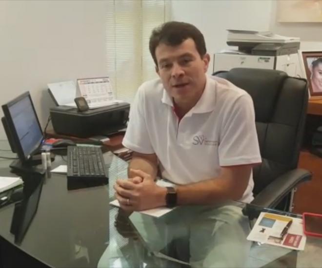 Ronaldo Godinho explica que o médico vascular é responsável pela saúde das artérias, veias e capilares