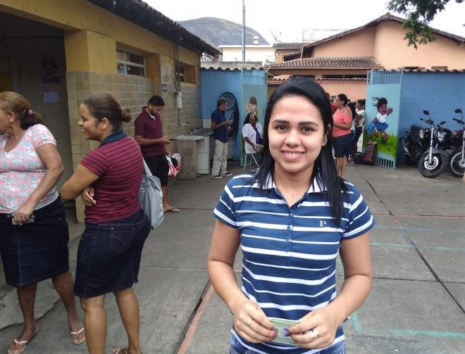 Thamires Silva Botelho, 23 anos, estudante