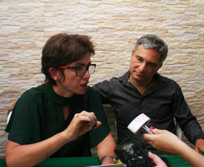 Em entrevista nessa terça-feira, Alê Silva e Coronel Sandro apresentaram as propostas de trabalho  