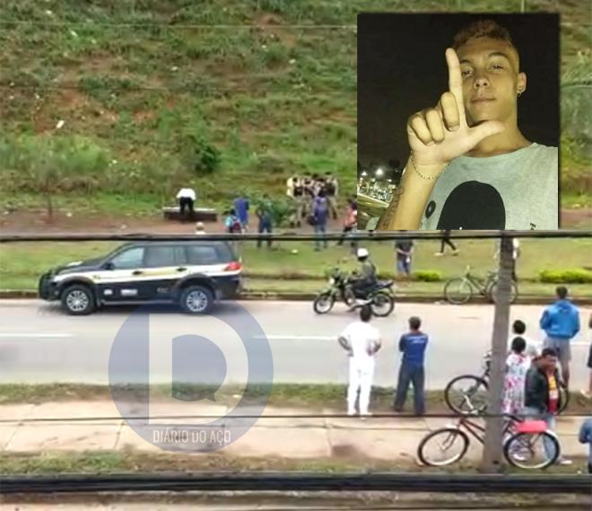 Pelas características, conhecidos identificaram a vítima como Gabriel VL, de 17 anos