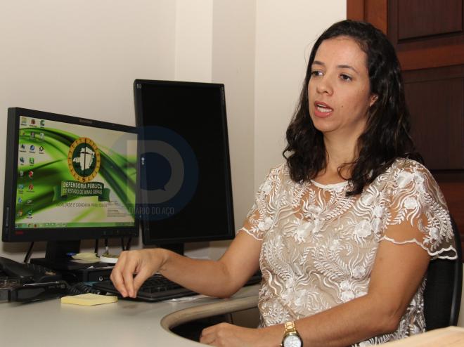 A coordenadora Letícia Fonseca destaca que a Defensoria se mobiliza por completo no dia do mutirão