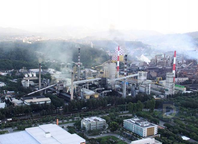 Usina começou operação para produção de gusa em 25 de outubro de 1956