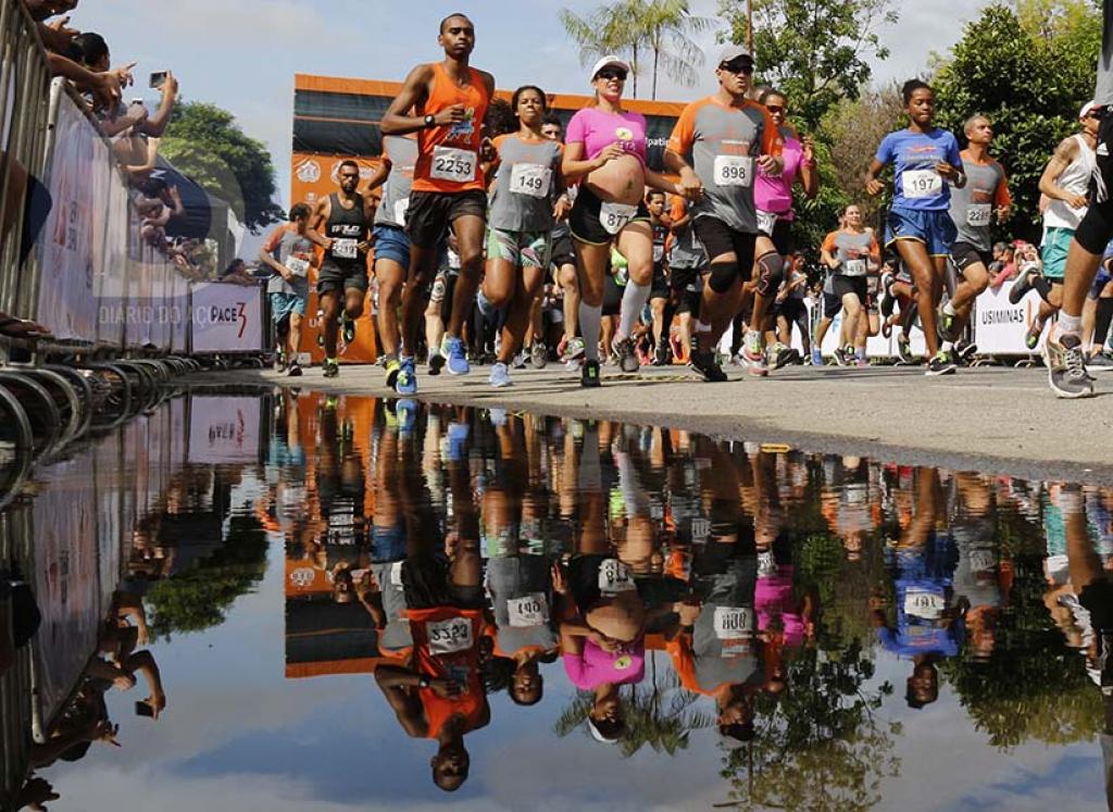 Corredores lotaram todas as vagas na 1 Corrida do Aço 