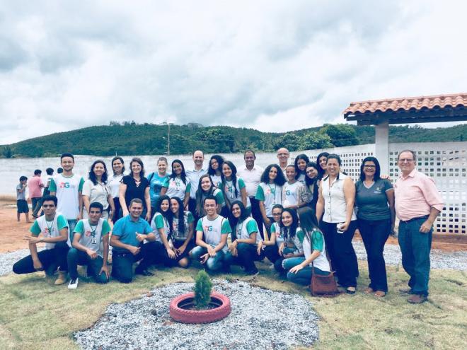 Representantes da Escola Municipal Boachat