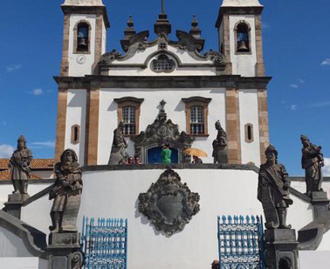 Os profetas esculpidos em pedra-sabão, em Congonhas, são inesquecíveis