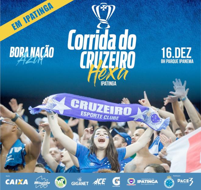 O anúncio oficial da corrida já está confeccionado e circulando nas redes sociais