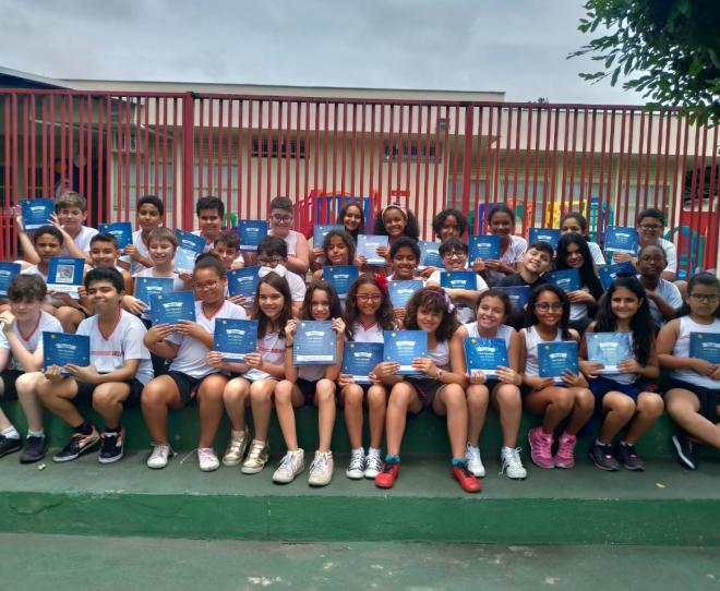 Em projeto realizado pelo Sesi, alunos do Ensino Fundamental apresentam suas obras literárias