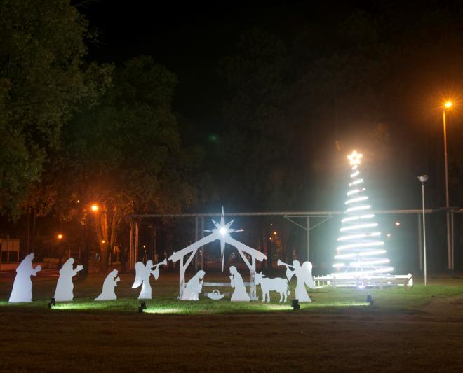  Quem for visitar a decoração especial também pode com donativos, que serão encaminhados a entidades carentes