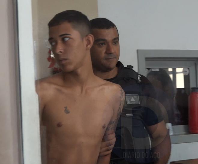 Gustavo foi preso mediante mandado de prisão preventiva