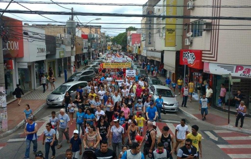 Marcha para Jesus percorre ruas de Ipatinga