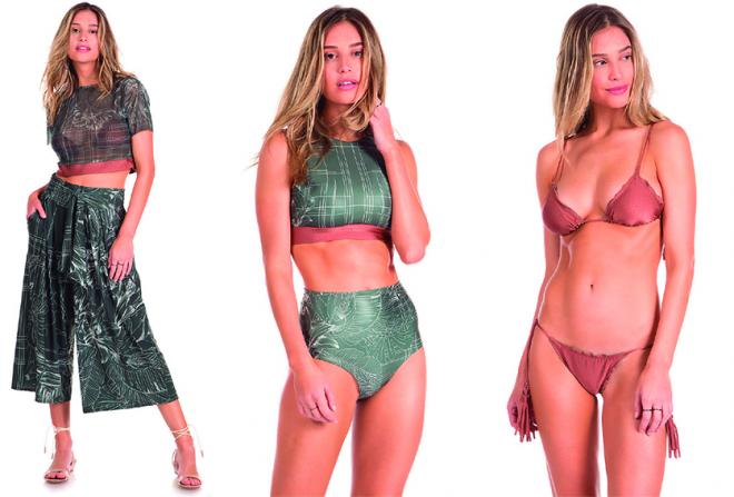 Saídas de praia tops e tangas no verão da Live!