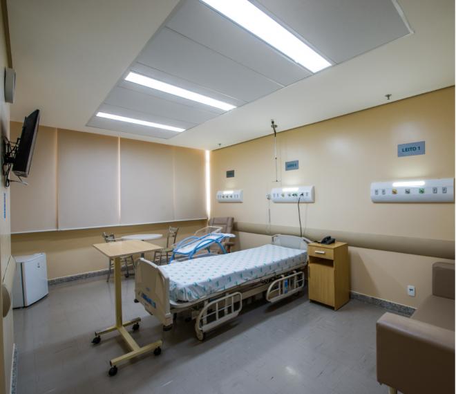 Cinco andares da Unidade I do Hospital Márcio Cunha passaram por uma reforma completa