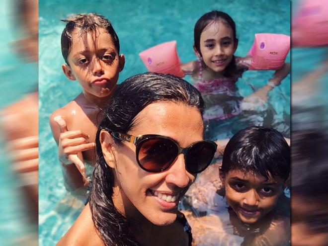 ''Hoje tenho tudo que eu sempre sonhei, não apenas um corpo sarado, mas uma família''