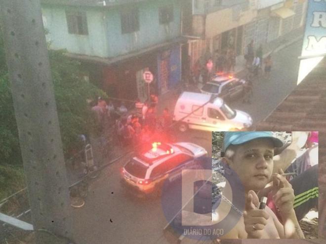 Luis Felipe foi atingido a tiros dentro de uma barbearia e apesar do socorro, ele morreu a caminho do hospital